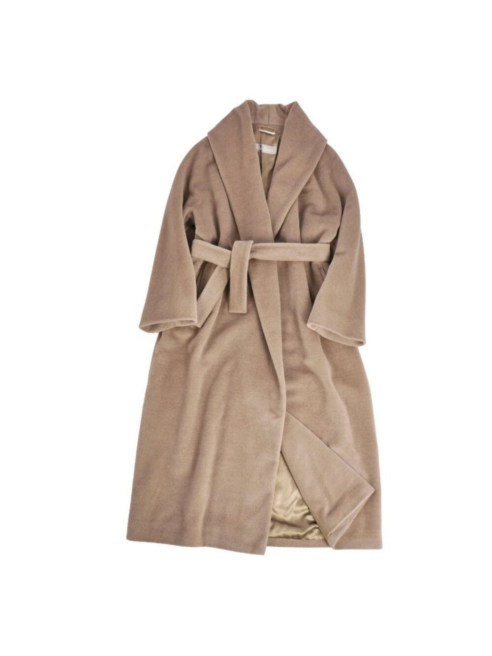 Max Mara Coat Long Buttonless